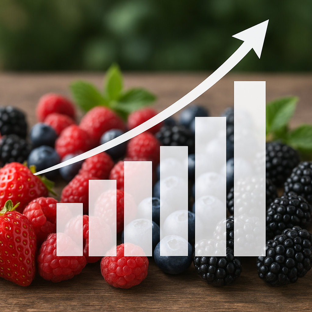 Growth of the global berry industry and future potential