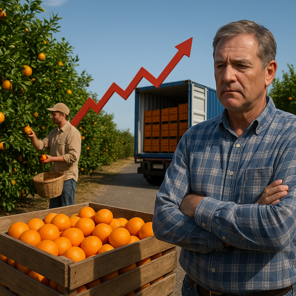 Growing citrus imports and their impact on local producers