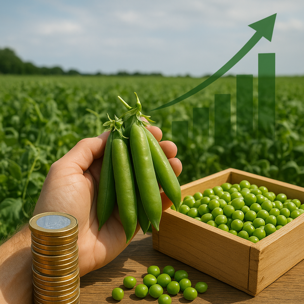 Pea production profitability and market expansion
