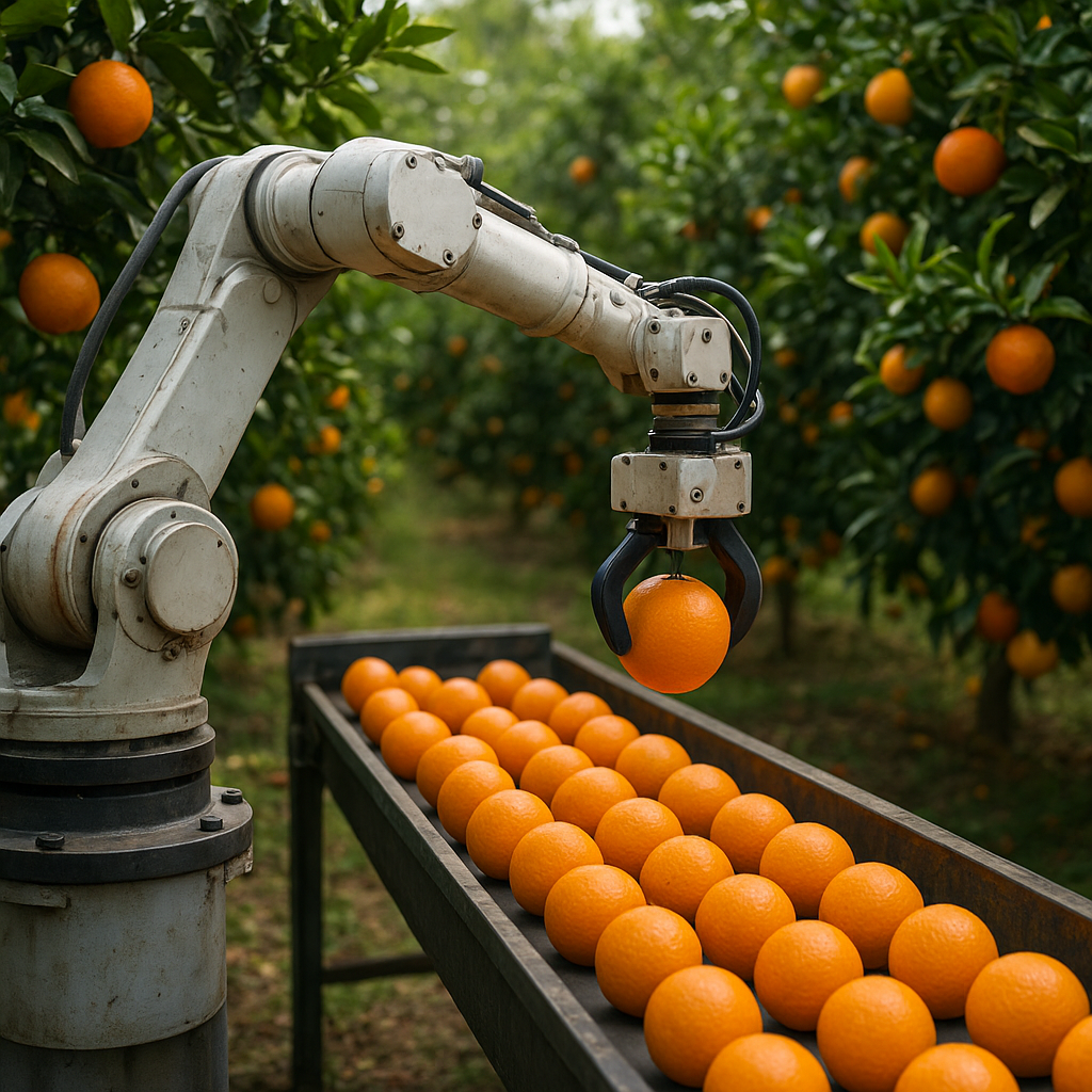 Automation in fruit and vegetable harvesting