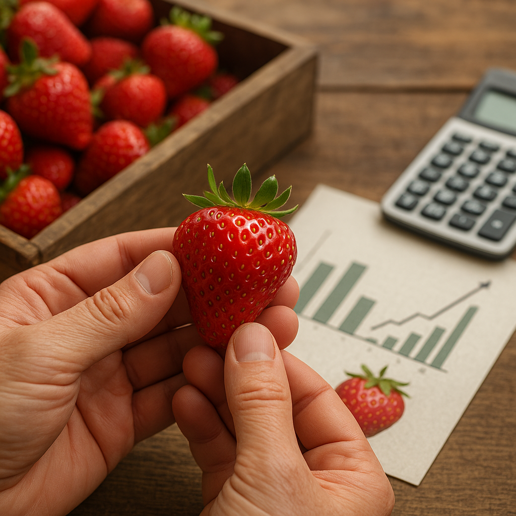 Seasonal forecasts for the strawberry market