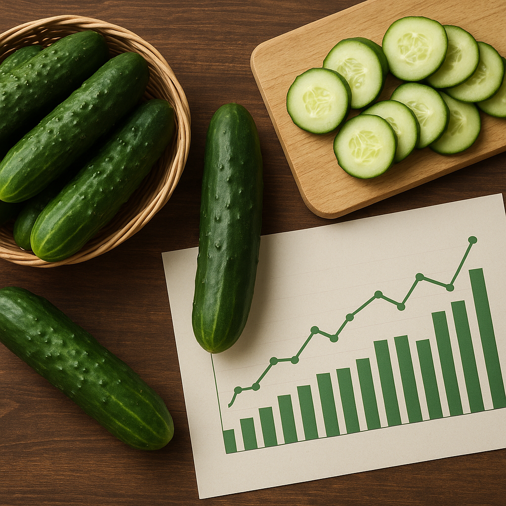 Cucumber market seasonality and supply variability