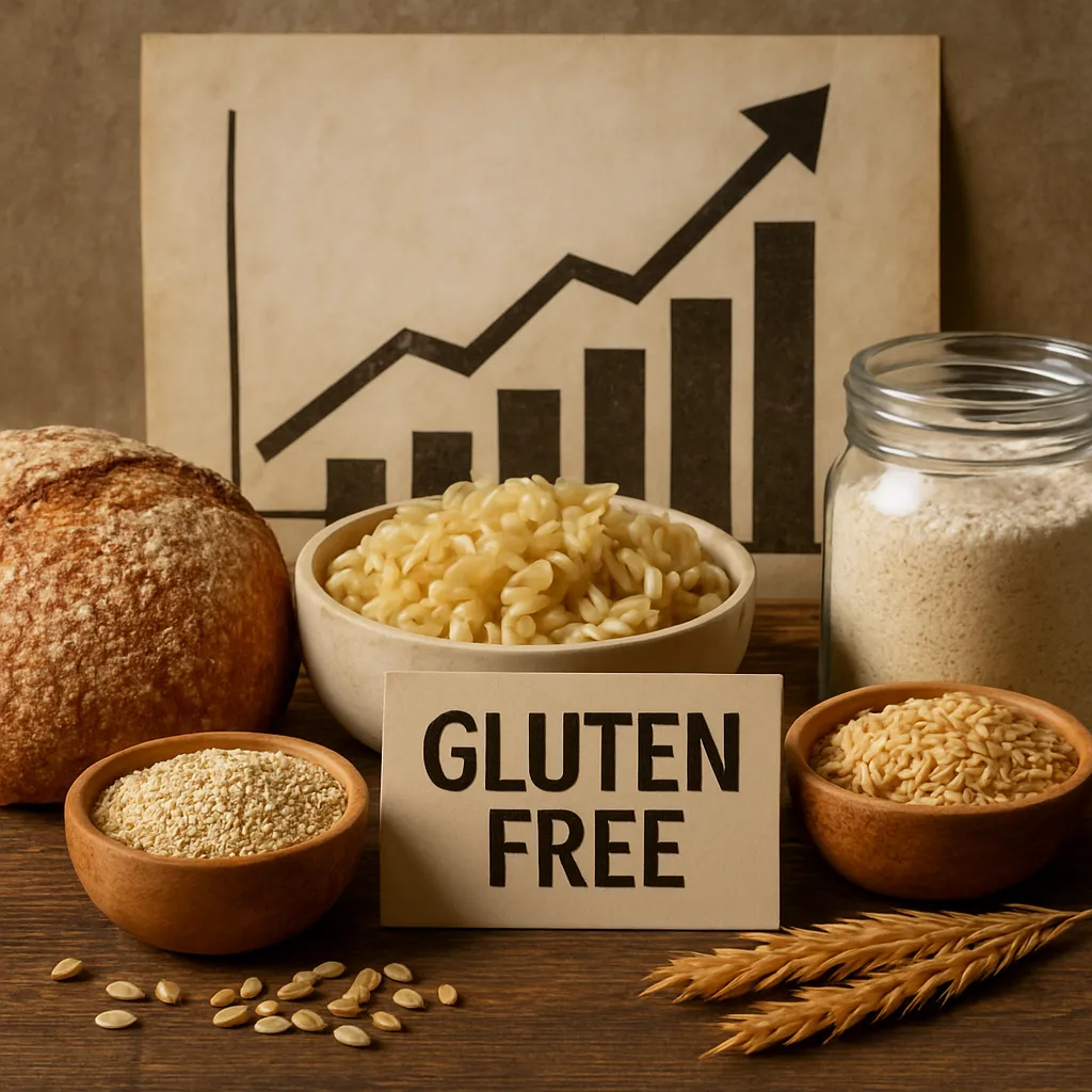 Rising demand for gluten-free foods and effects on grain markets