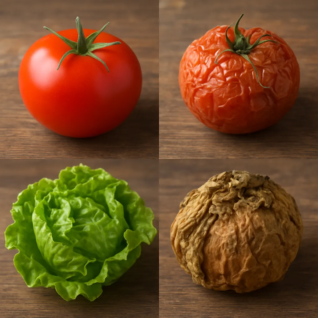 Extreme temperature impacts on vegetable quality