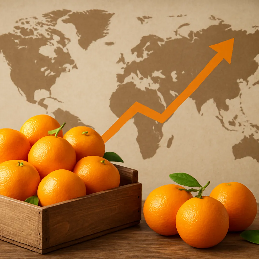 Organic orange market expansion worldwide
