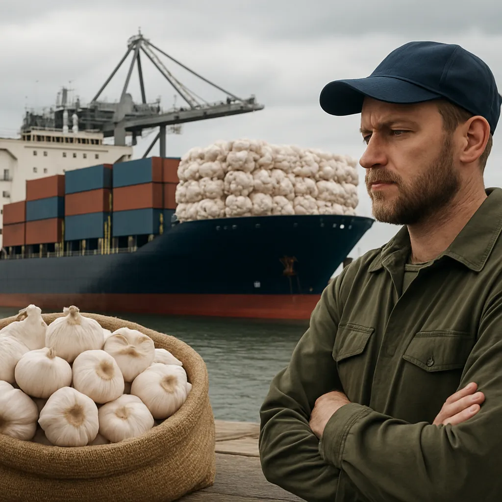 Asian garlic imports and their impact on European producers