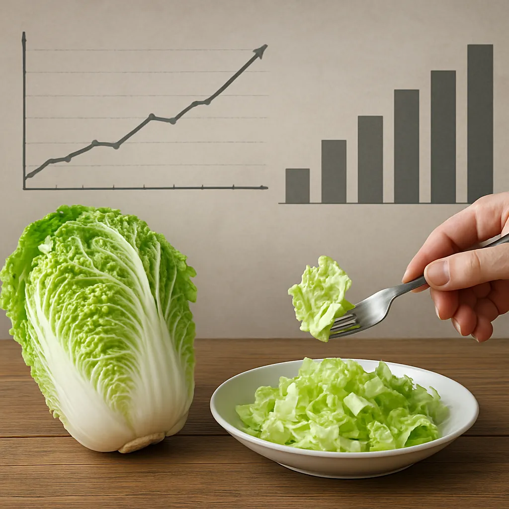 China cabbage consumption trends and production shifts