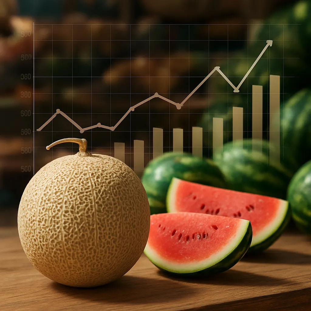 Melon market performance and seasonal production trends