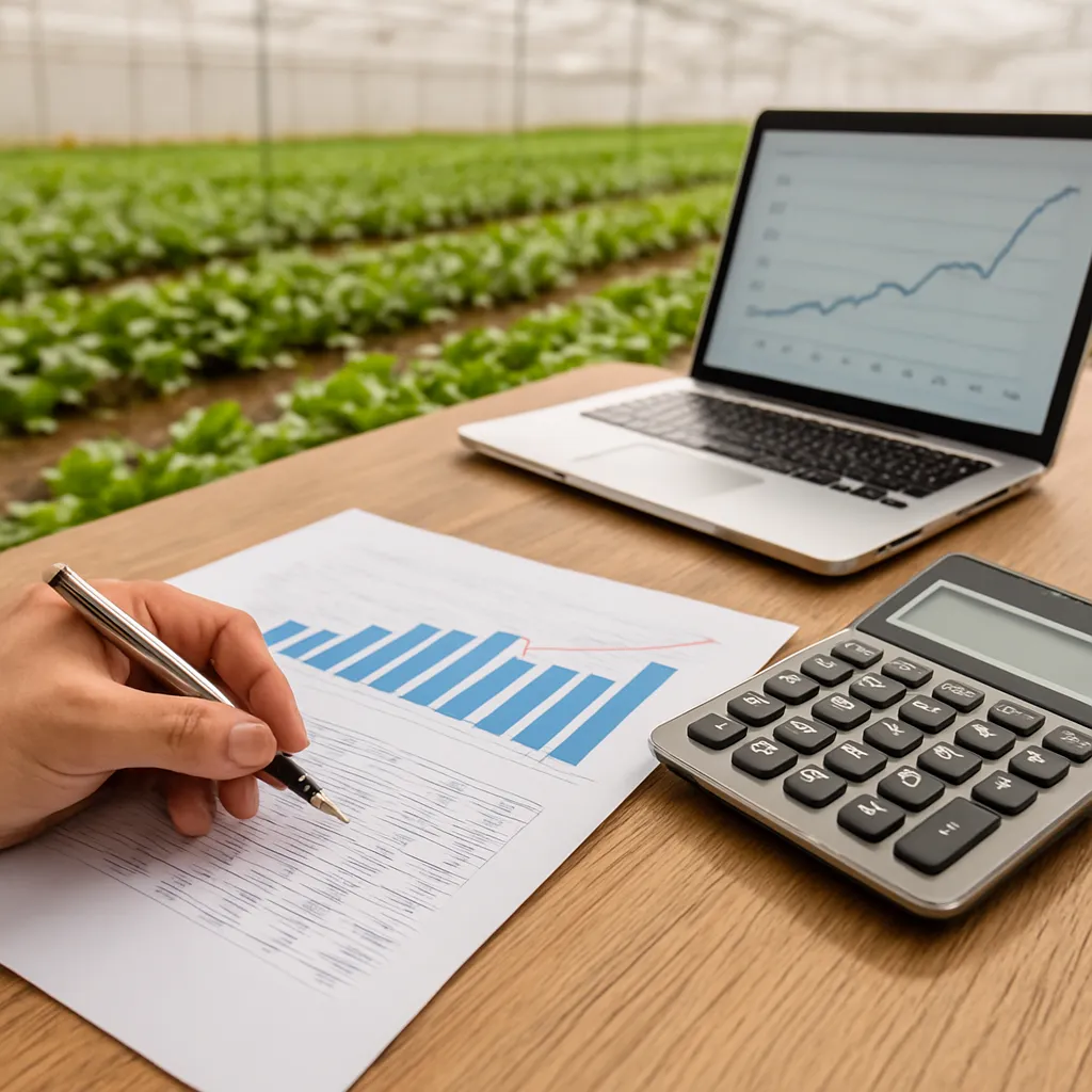 Profitability analysis of greenhouse vegetable farming