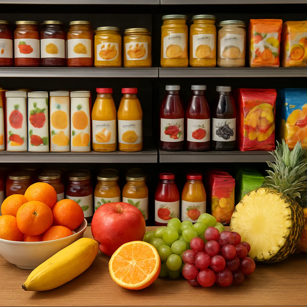 Processed fruit market evolution and consumption trends