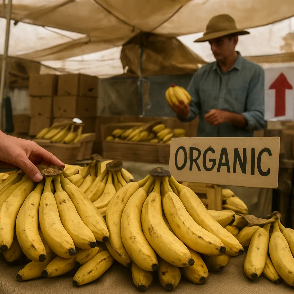 Organic banana market: rising costs and shifting supply chains