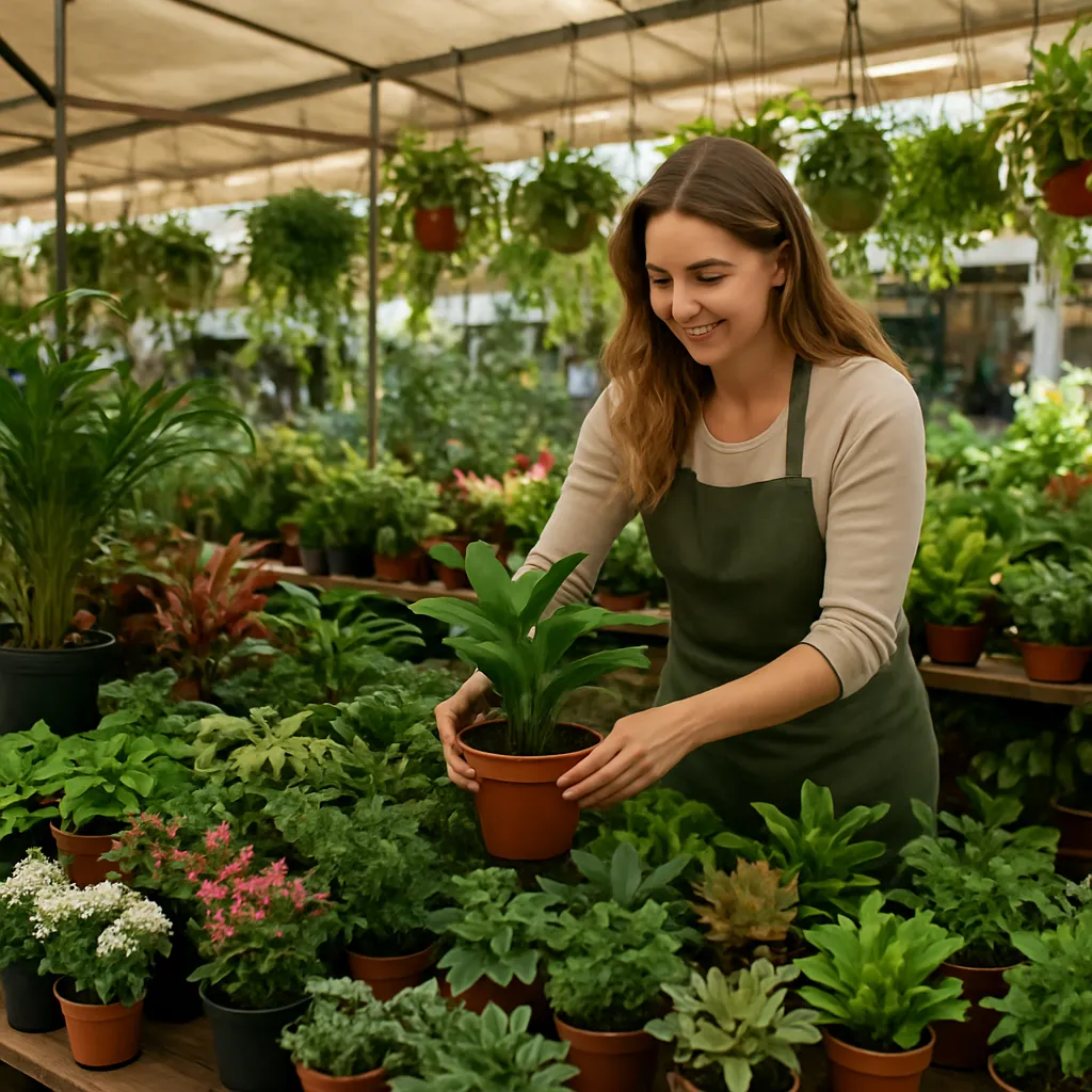 Ornamental plant market as an additional income stream