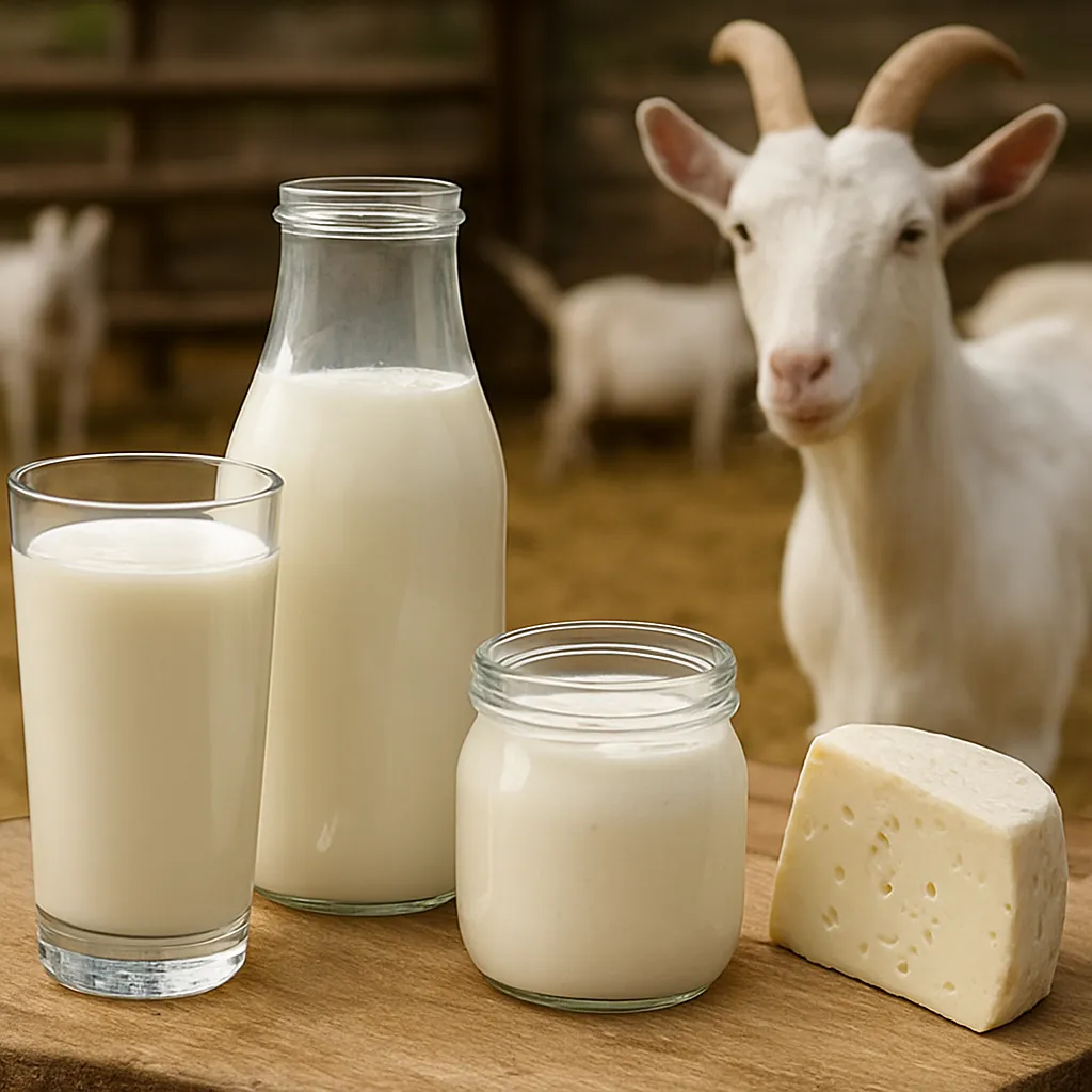 Growing demand for goat milk products