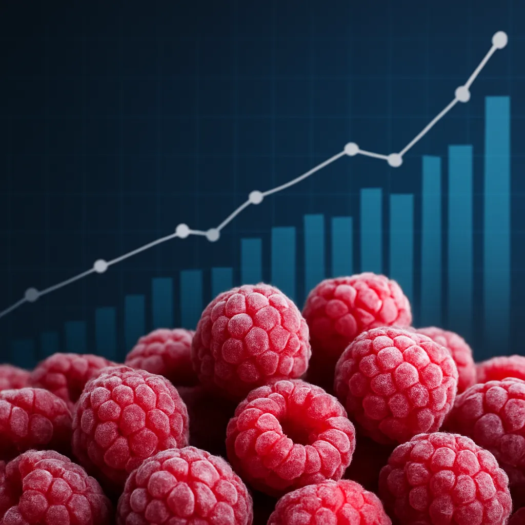 Frozen raspberry market growth and pricing trends