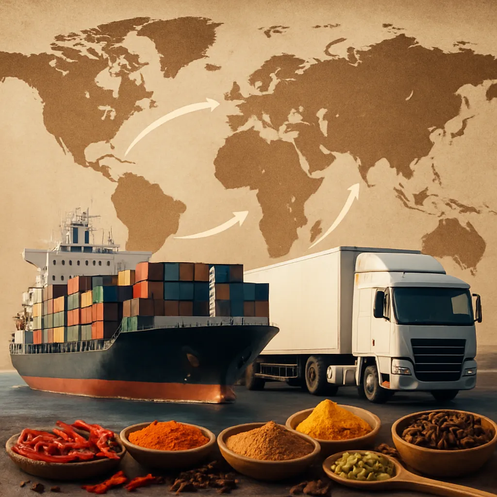 Global spice market expansion and shifting supply chains